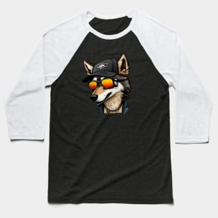 Trucker coyote Baseball T-Shirt